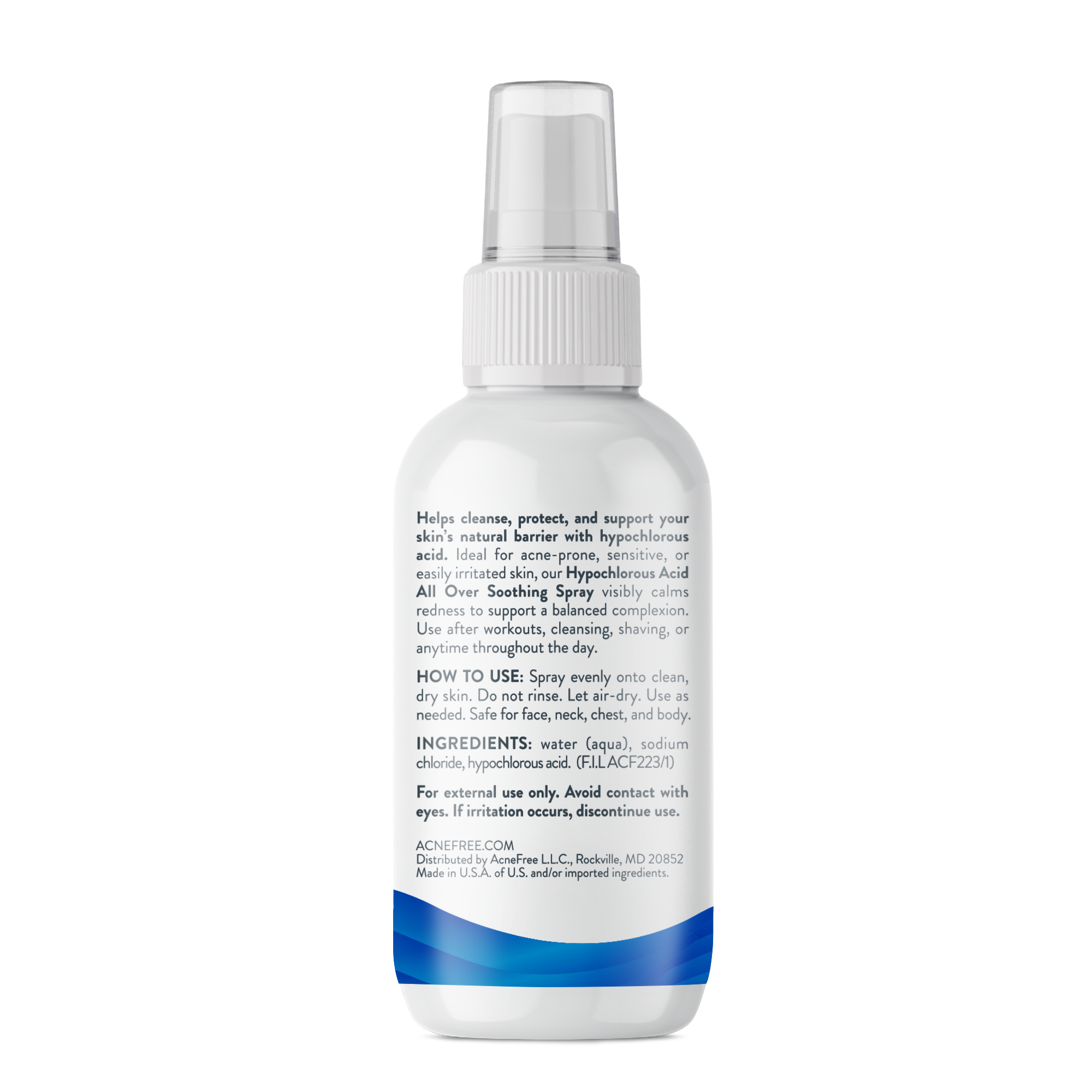 NEW Hypochlorous Acid All Over Soothing Spray