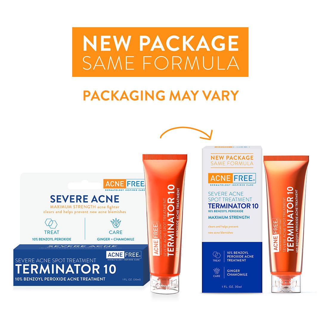 Acne Terminator Terminator 10 30ml | AcnFree - AcneFree Dermatology Inspired Care