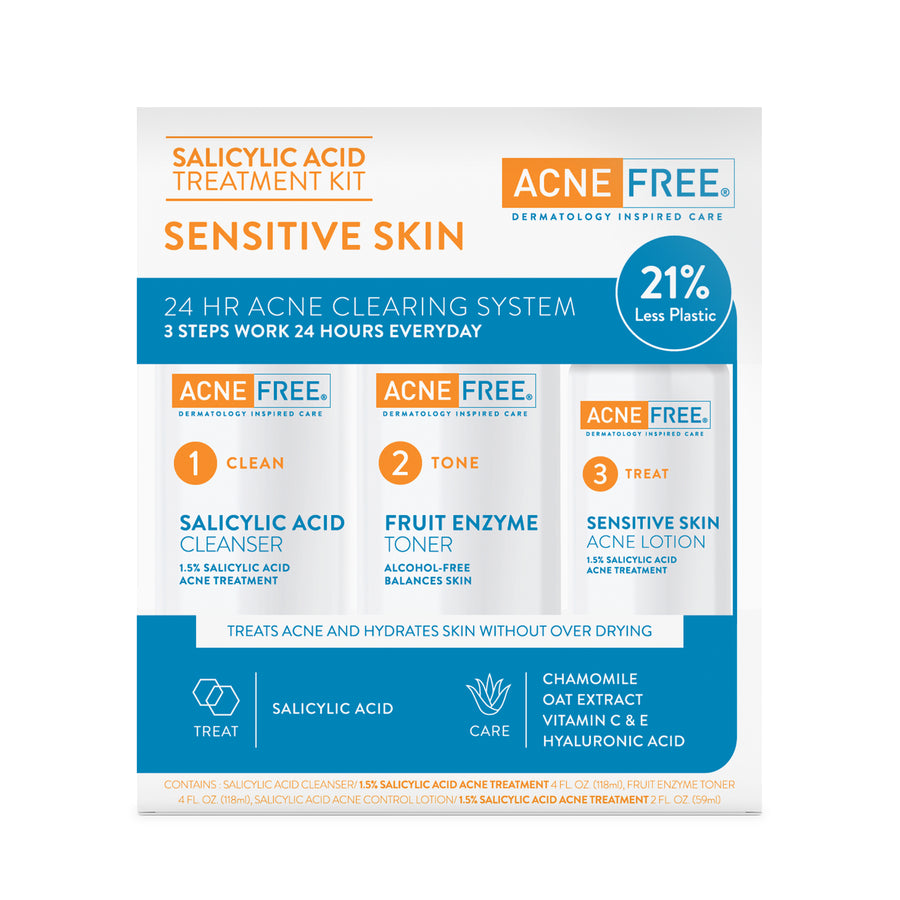 AcneFree Sensitive Skin 24 HR Clearing System - AcneFree Dermatology ...