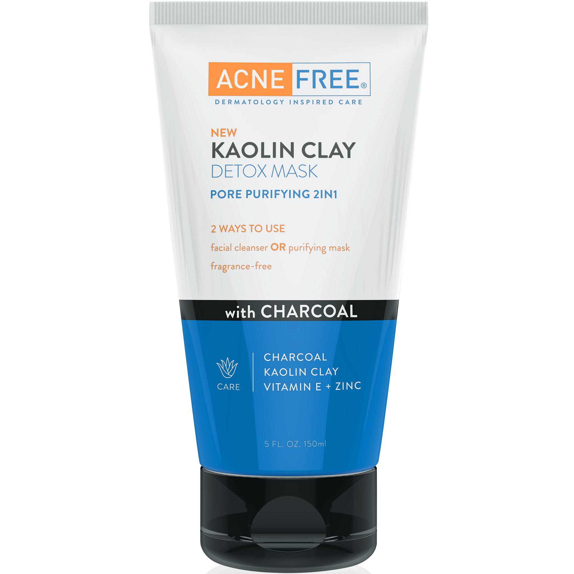 AcneFree Kaolin Clay Detox Mask With Charcoal - AcneFree